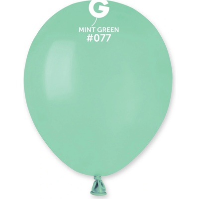 Gemar #077 Balónek 13 cm 5" mint zelený
