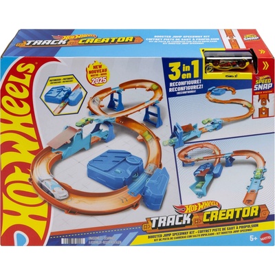Mattel Hot Wheels Mattel Track Creator Sada s boosterom 25JDB49