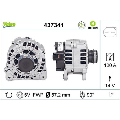 Alternátor VALEO 437341