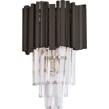 ELMARK Percy АПЛИК 2xe14 ЧЕРНО/КРИСТАЛИ (955percy2w/bl)