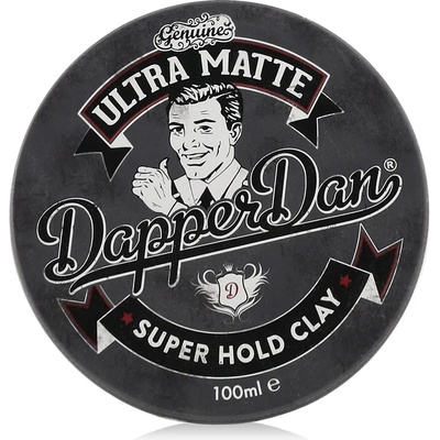 Dapper Dan Super Hold Clay Ultra Matte 100 ml