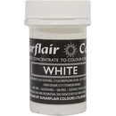 Sugarflair Pastelová gelová barva White 25 g