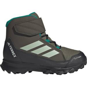 adidas Terrex Детски зимни ботуши adidas Terrex Kid's Terrex Snow CF Climawarm Winter boots - Olive Strata / Halo Green / Shadow Olive - размер 34 (EU) (702-4908-0621)