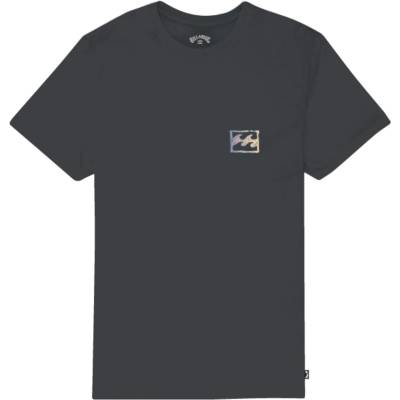 Billabong Детска тениска Billabong Kid's Crayon Wave S/S T-shirt - Washed Black - размер 140 (EU) (704-3777-0212)