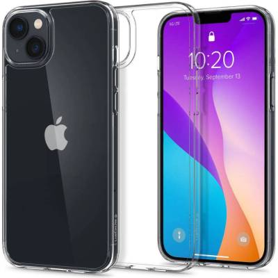 Spigen Гръб Spigen Air Skin Hybrid за iPhone 14 - Прозрачен
