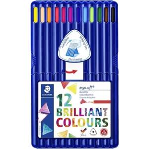 STAEDTLER Цветни моливи Ergosoft асорт. (12) (157 SB12)