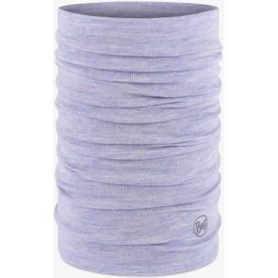 Buff multifunkční šátek Midweight Merino Wool melange iris