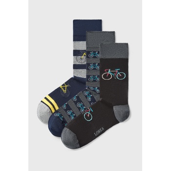 Image 1 of Lonka 3PACK мъжки чорапи Debox Bike по-дълги (3pDeboxC_pon)