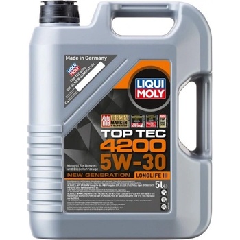 Image 1 of LIQUI MOLY Тор Тес 4200 Longlife III 5W-30 5 l