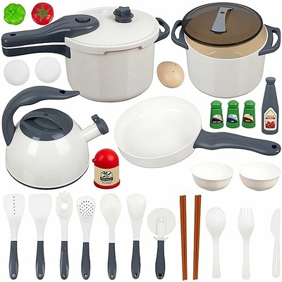 Kruzzel 26330 Sada kuchyňského nádobí pro děti 32 ks – Zbozi.Blesk.cz