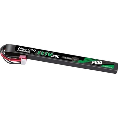 Gens Ace baterie Li-Pol 11,1V 1400mAh 25C long T-Dean T-Dean