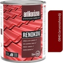 Farby na kov Renokov antikorózna farba 2v1 farba na strechy 840 červenohnedý 0,75 l
