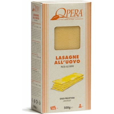 Opera Vaječné cestoviny z tvrdej pšenice na lasagne 0,5 kg