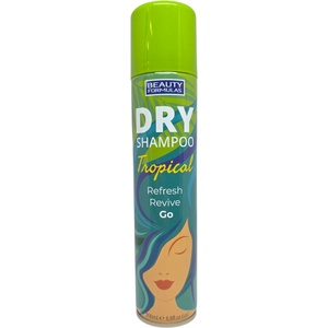 Beauty Formulas Tropical Сух шампоан с тропически аромат, 200 мл