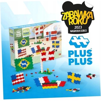 Plus-Plus Blocks Naučte sa stavať vlajky