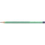Faber-Castell Графитен молив, B, триъгълен, FABER-CASTELL "Grip 2001 Flow", тюркоазено син (117004)