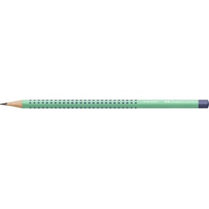 Faber-Castell Графитен молив, B, триъгълен, FABER-CASTELL "Grip 2001 Flow", тюркоазено син (117004)