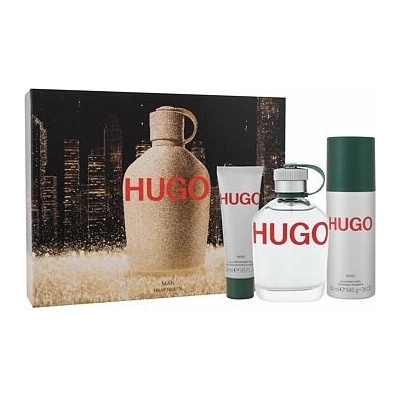 Hugo Boss Hugo Man EDT 125 ml + deospray 150 ml + sprchový gel 50 ml dárková sada