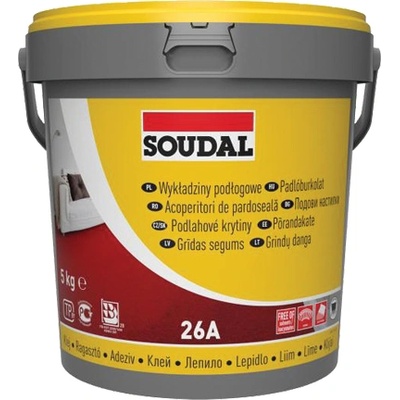 Soudal ЛЕПИЛО ЗА ПОДОВИ НАСТИЛКИ soudal 26a 5кг (107642)