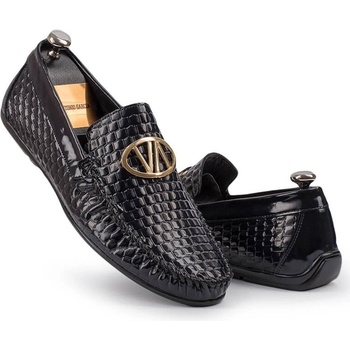 Alexander garcia Antonio garcia Мъжки кожени мокасини - Тъмносини 202108355603 (334511_Тъмносин)