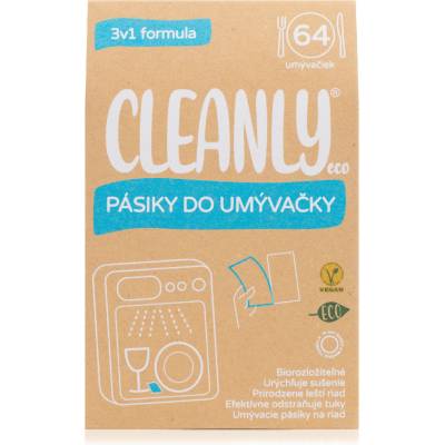 Cleanly Eco Pásky do myčky 64 ks