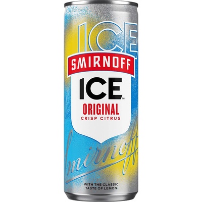Smirnoff Ice vodka 4% 0,25 L (Plech)