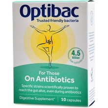 Optibac Probiotika při antibiotikách 10 kapsúl