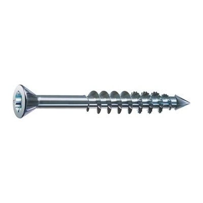 SPAX-M zápustná hlava, částečný závit 4.0x50 TX20, Wirox stříbrná (200 ks)