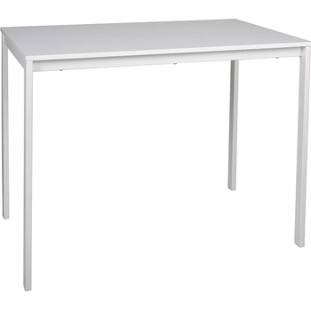 Textilomanie Biely jedálenský stôl RAMOD 100 x 60 cm