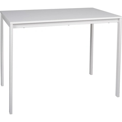 Textilomanie Biely jedálenský stôl RAMOD 100 x 60 cm