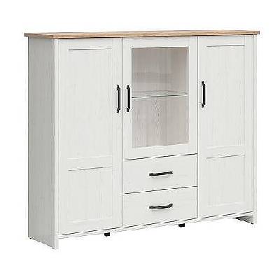 Витрина Loksa REG2D1W2S бор андерсон и дъб грандсон