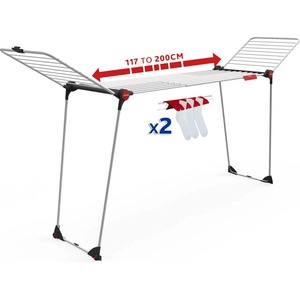 Vileda Infinity Flex Plus clothes airer, extendable, 30m XXL linen - 4023103238602 - boombuy