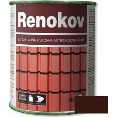 Renokov antikorózna farba 2v1 farba na strechy 230 hnedá 2,5 l