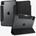 Spigen IPAD Pro 13 (2025) SPIGEN ULTRA HYBRID PRO калъф, стоящ, кожен ефект FLIP, моливник, ЧЕРЕН ACS07006 (ACS07006)