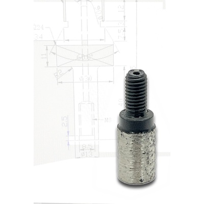 CNC FINGER BIT G, 14mm M8