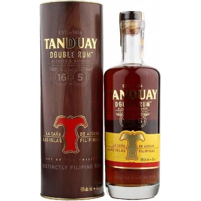 Tanduay Double 16&5 40% 0,7 l (tuba)