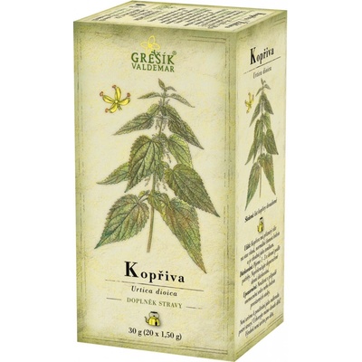 Grešík Kopřiva porcovaný čaj 20 x 1,5 g