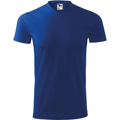 MALFINI Malfini v-neck heavy 111 / Унисекс тениска с v-образно деколте - кралско синьо xl (1110516)