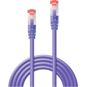 Lindy LNY-47822 : : SFTP patch кабел, Cat. 6, меден, лилав, 1.0 м