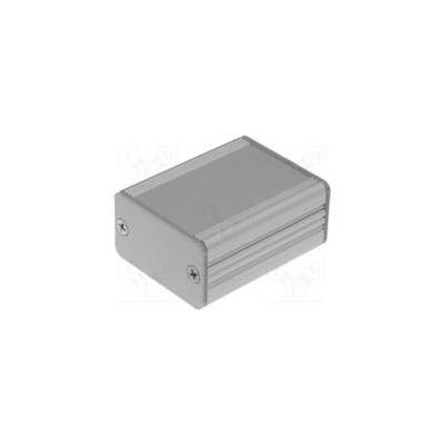 Kryt s panelem AKG X 41mm Y 50mm Z 24mm hliník šedá