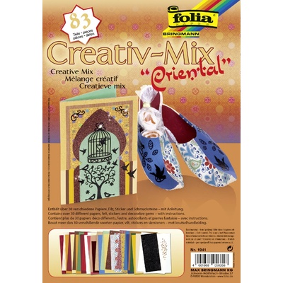 Folia Designové papíry motiv Oriental 83 ks