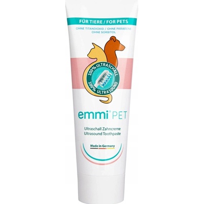 Zubní pasta Emmi pet pro psy a kočky 75 ml