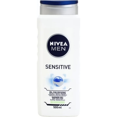 Nivea MEN Sensitive душ гел за мъже 500ml