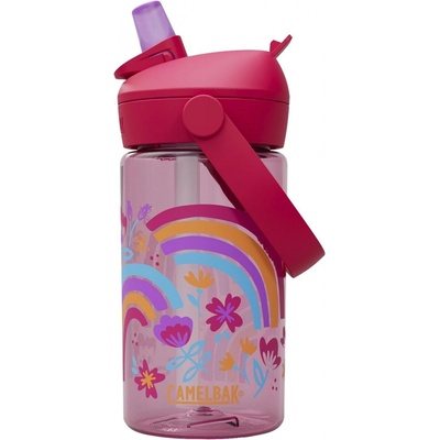 Camelbak Thrive Flip Straw dětská láhev 0,4 l Rainbow Floral