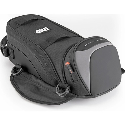 GIVI EASY02 malý tankruksak GIVI černý, rozšiřitelný, magnetický, objem 6 l., (řada EASY)