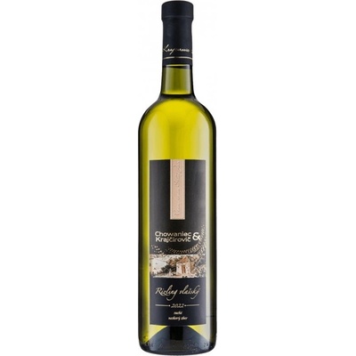 Chowaniec & Krajčírovič Rizling vlašský neskorý zber 2023 13% 0,75 l (čistá fľaša)
