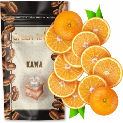 Green Touch MLETÁ KÁVA ochutená ORANŽOVÁ Šťavnatá oranžová 200 g