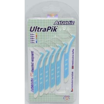 Atlantic UltraPik 1.0 mm medzizubné kefky zakrivené 6 ks