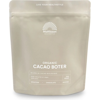 Mattisson Healthstyle Какаово масло, БИО 300 g | Mattisson Healthstyle (MT2188)