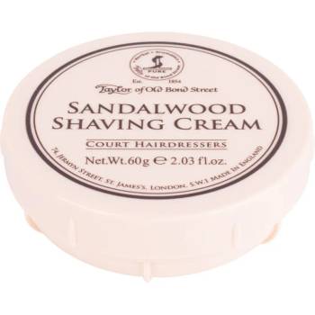 Taylor of Old Bond Street - Sandalwood Shaving Cream (60 ml) Сандалово дърво крем за бръснене Крем за бръснене